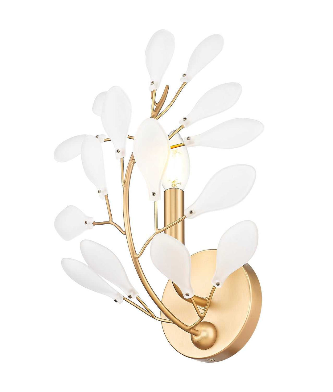 Claudine One Light Wall Sconce in Modern Gold Z-Lite Canada