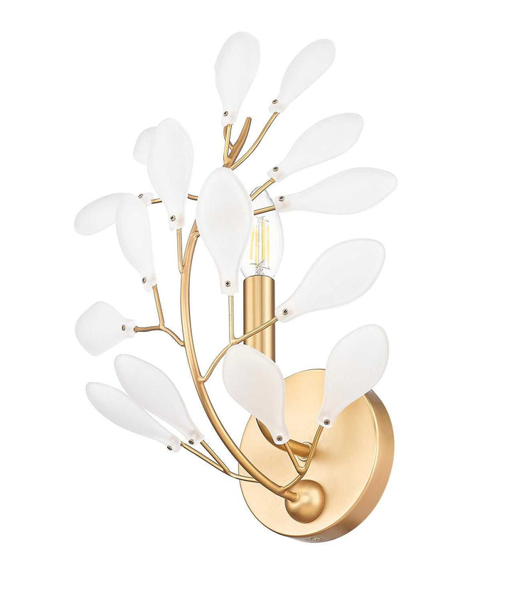 Claudine One Light Wall Sconce in Modern Gold Z-Lite Canada