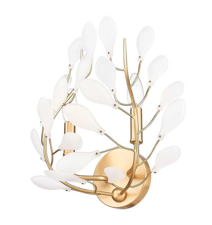 Claudine Two Light Wall Sconce in Modern Gold Z-Lite Canada