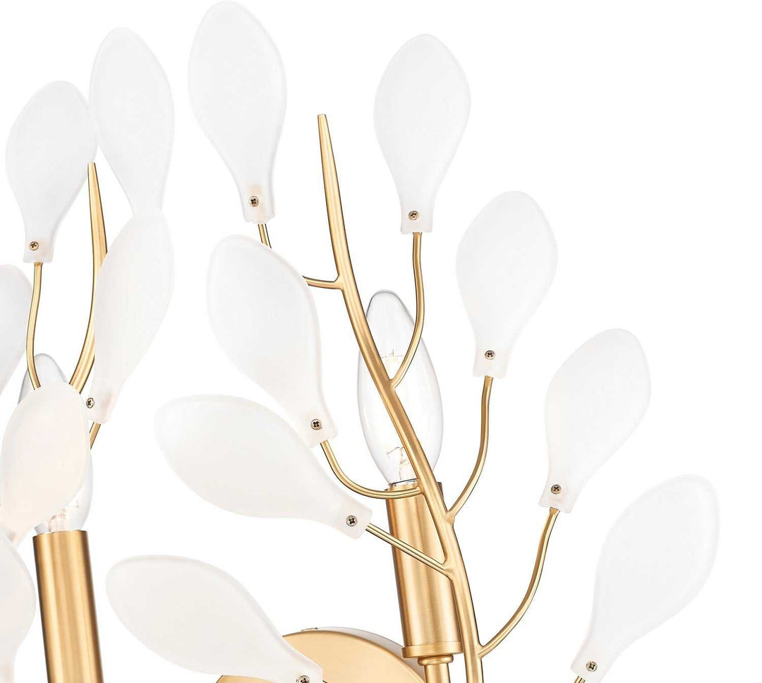 Claudine Two Light Wall Sconce in Modern Gold Z-Lite Canada