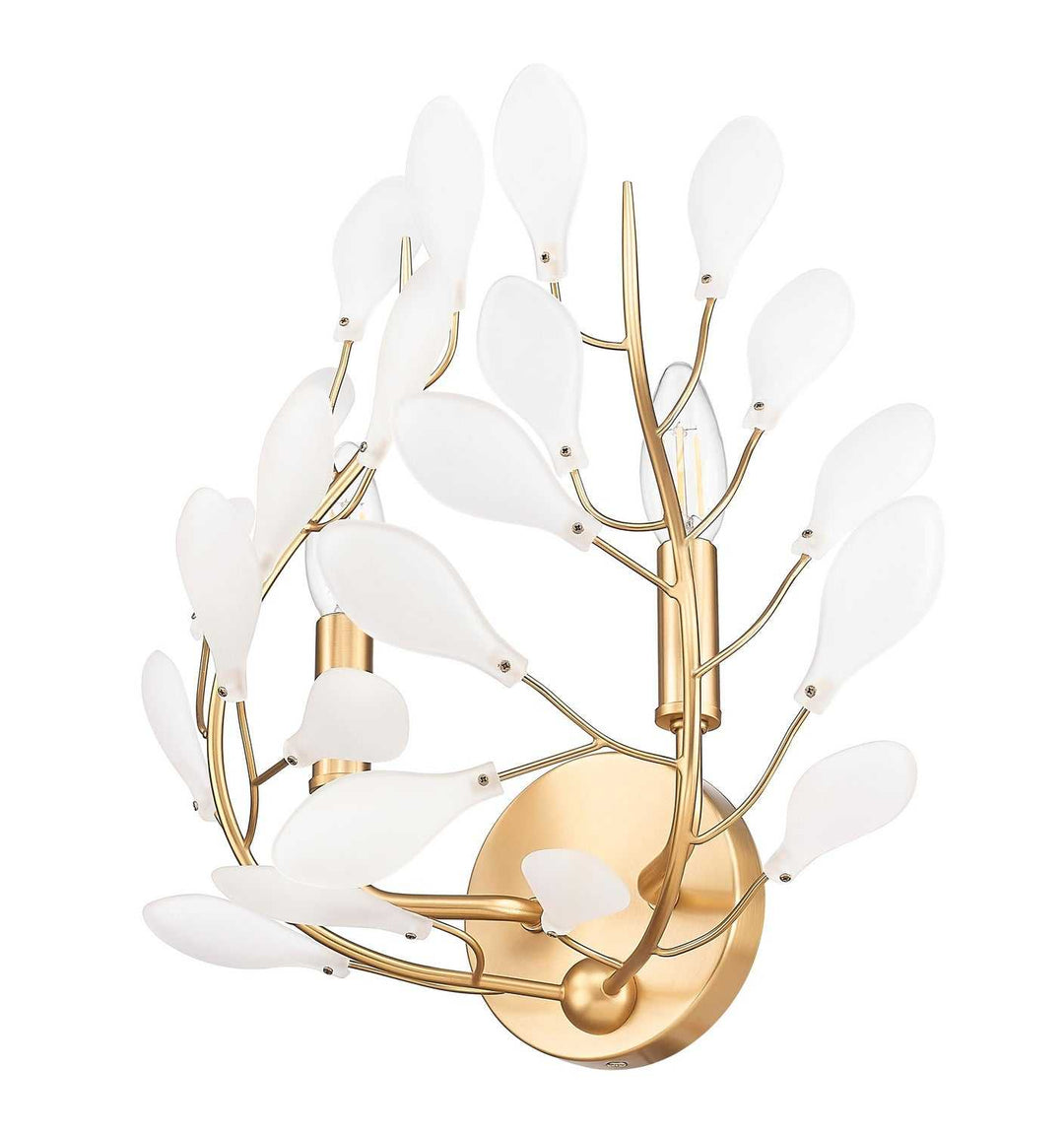Claudine Two Light Wall Sconce in Modern Gold Z-Lite Canada