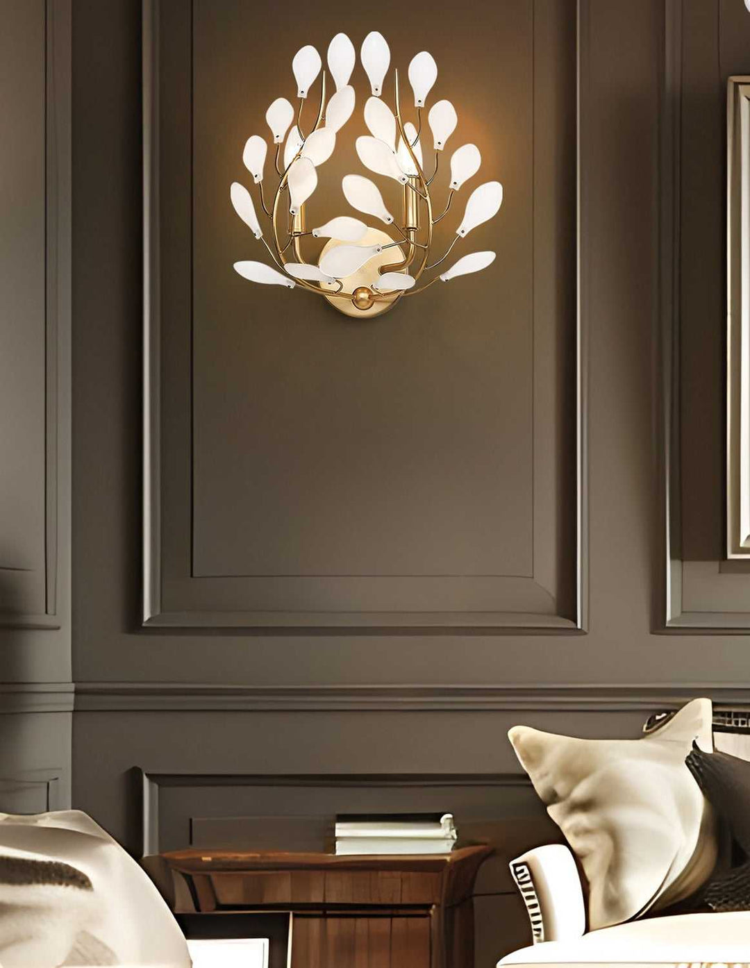 Claudine Two Light Wall Sconce in Modern Gold Z-Lite Canada