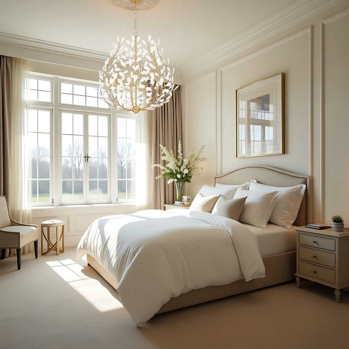 Claudine Eight Light Chandelier in Modern Gold Z-Lite Canada