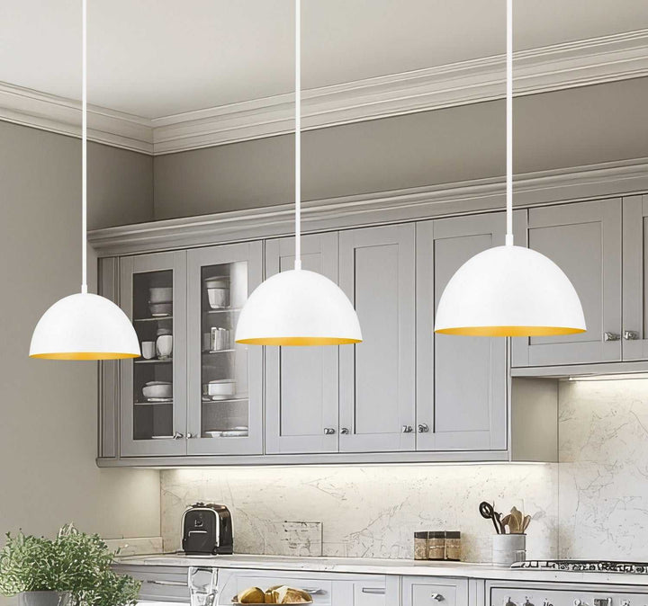 Vega One Light Pendant in Matte White Z-Lite Canada