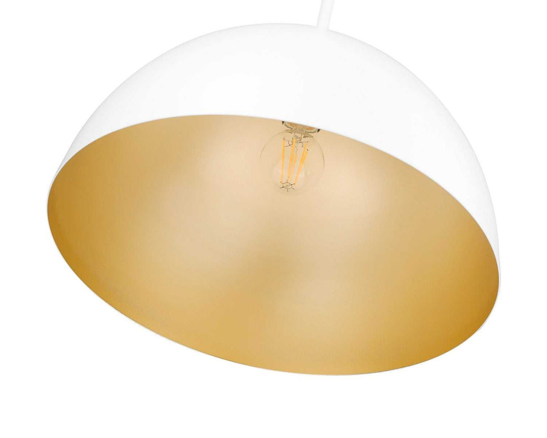 Vega One Light Pendant in Matte White Z-Lite Canada