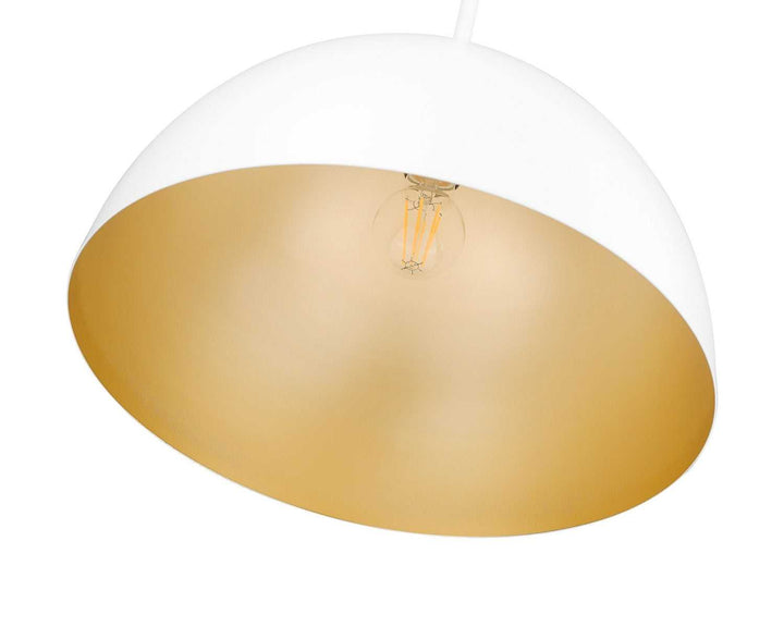 Vega One Light Pendant in Matte White Z-Lite Canada