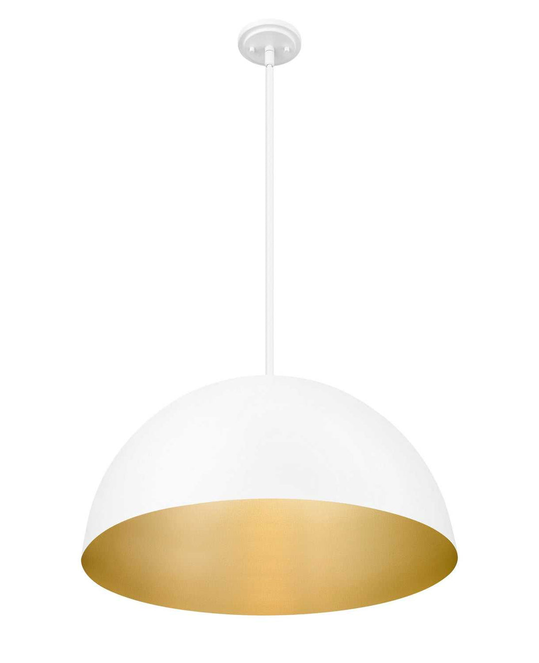Vega Three Light Pendant in Matte White Z-Lite Canada