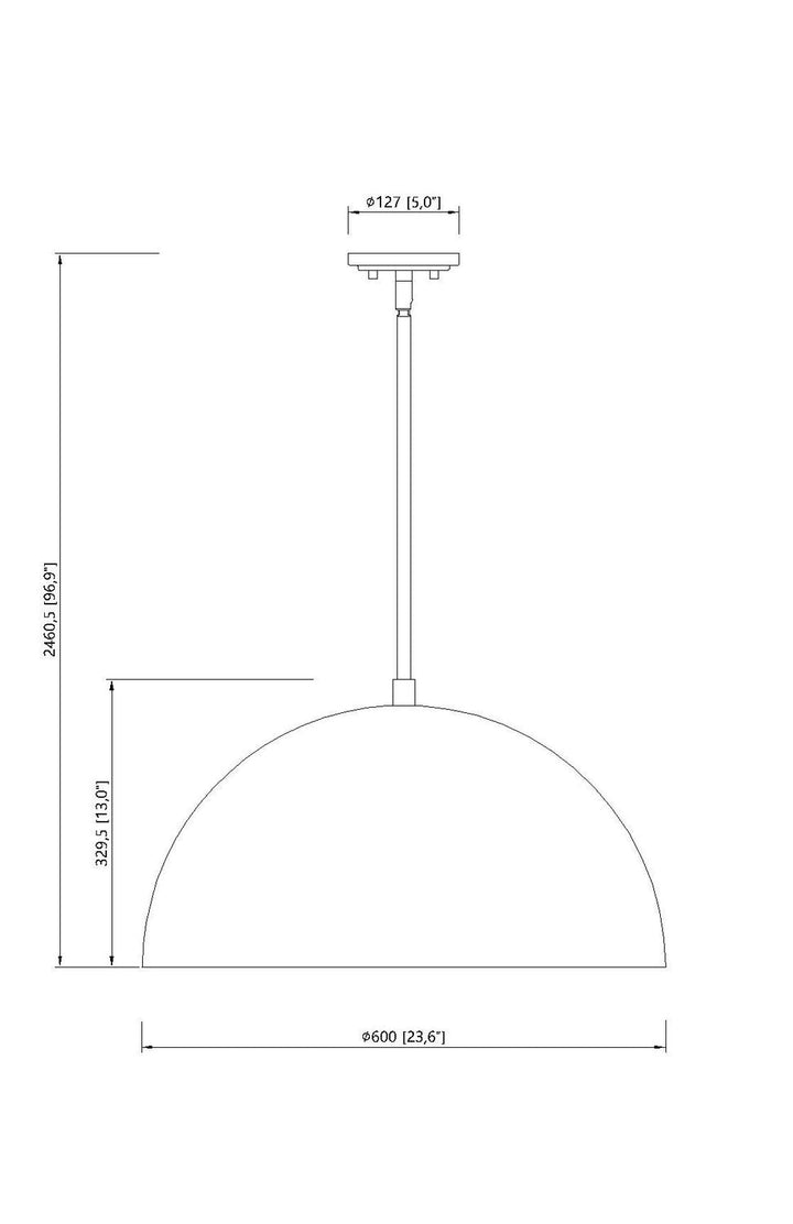 Vega Three Light Pendant in Matte White Z-Lite Canada