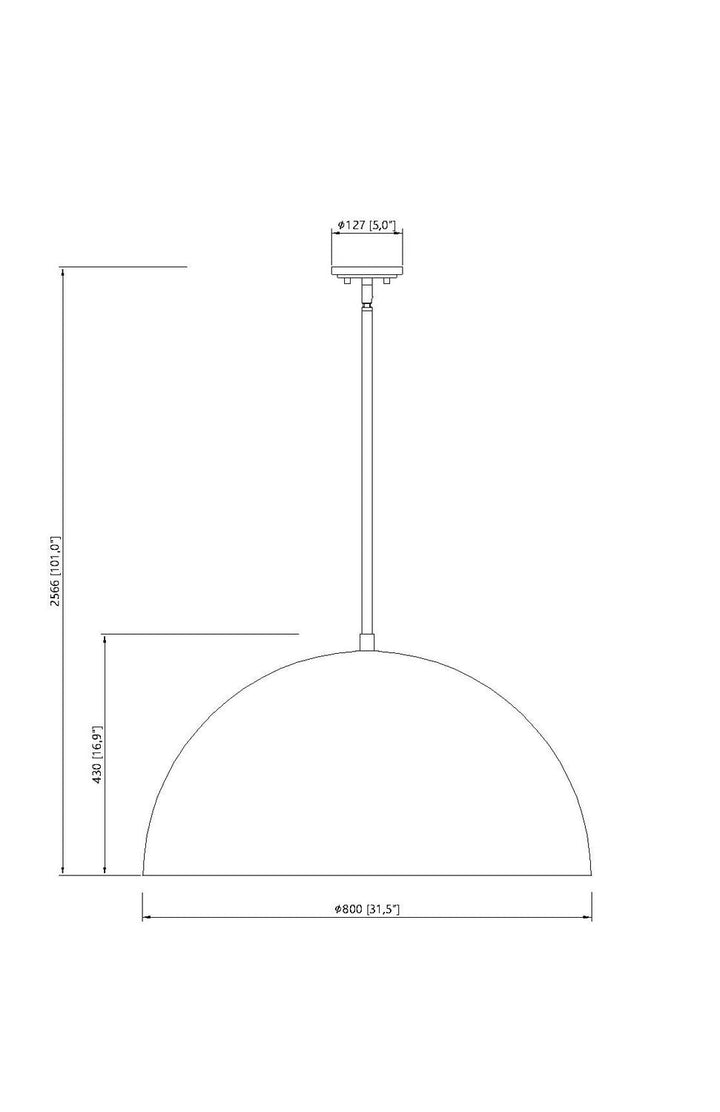 Vega Three Light Pendant in Matte Black Z-Lite Canada