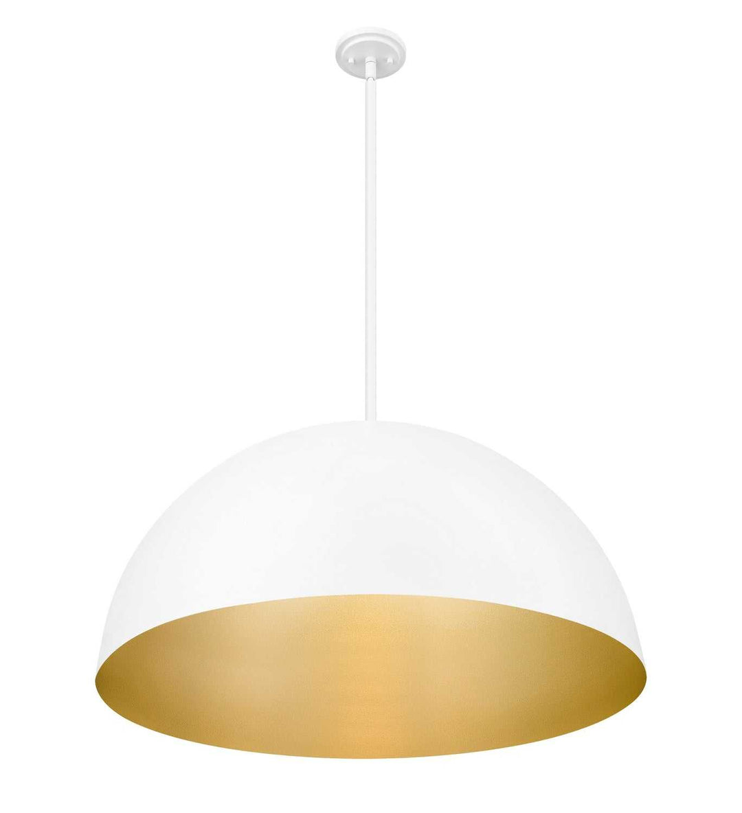 Vega Three Light Pendant in Matte White Z-Lite Canada