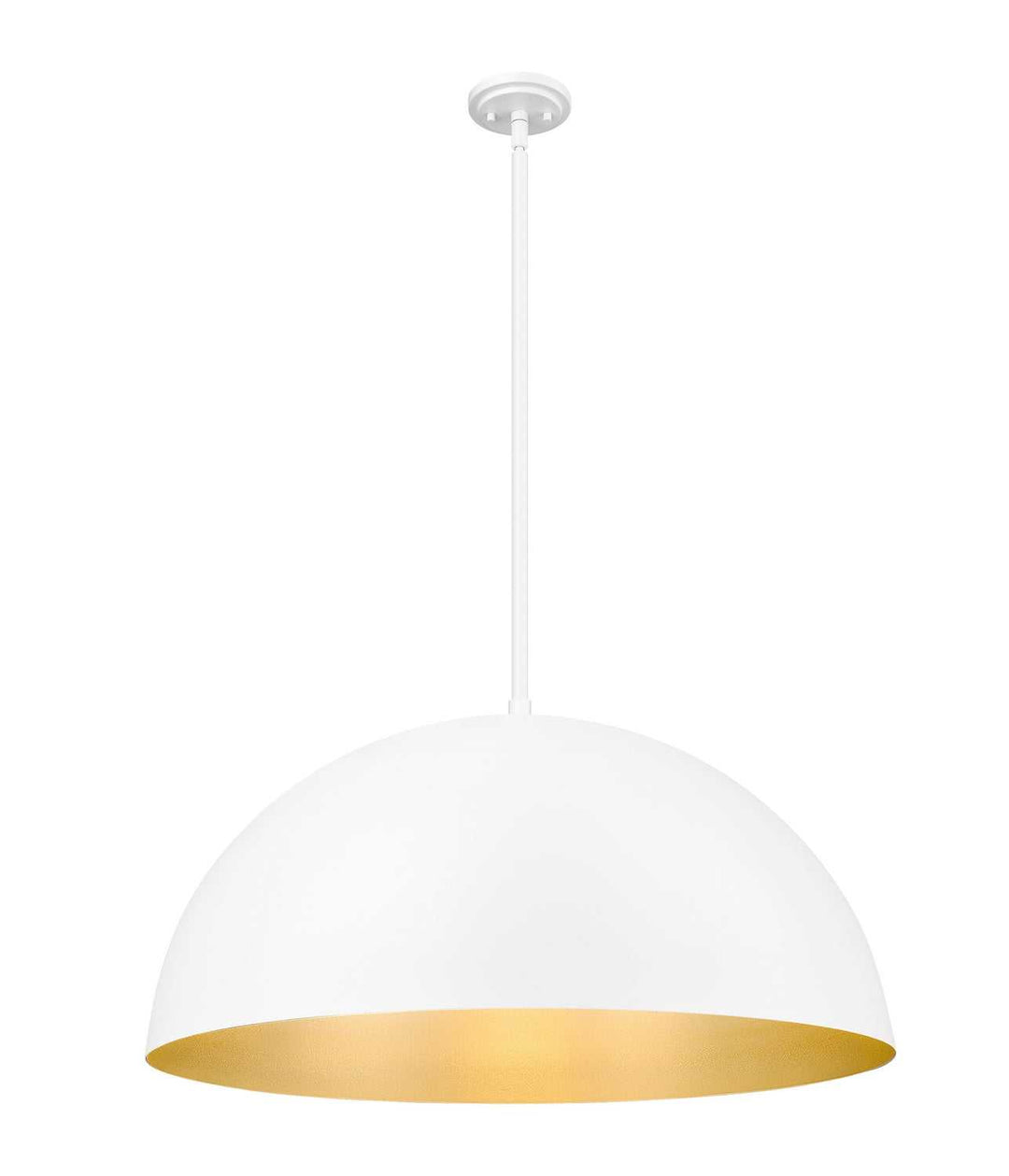 Vega Three Light Pendant in Matte White Z-Lite Canada
