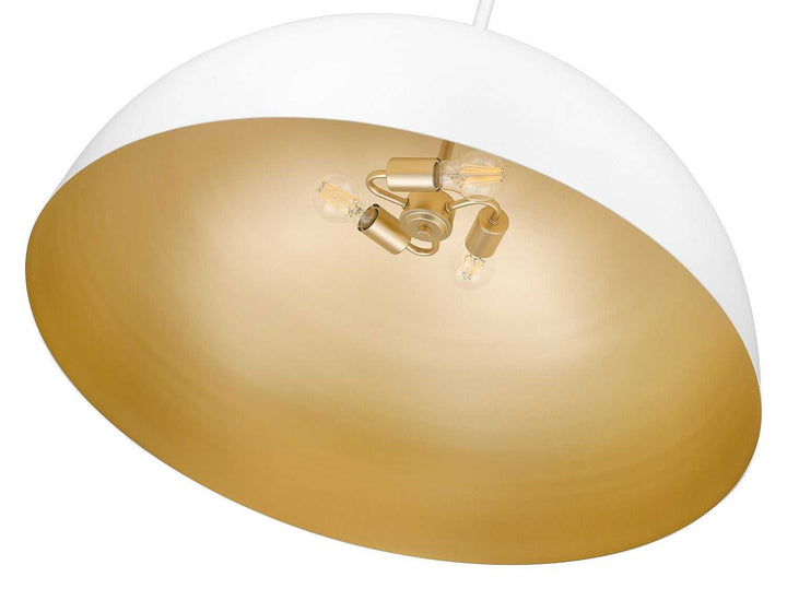 Vega Three Light Pendant in Matte White Z-Lite Canada