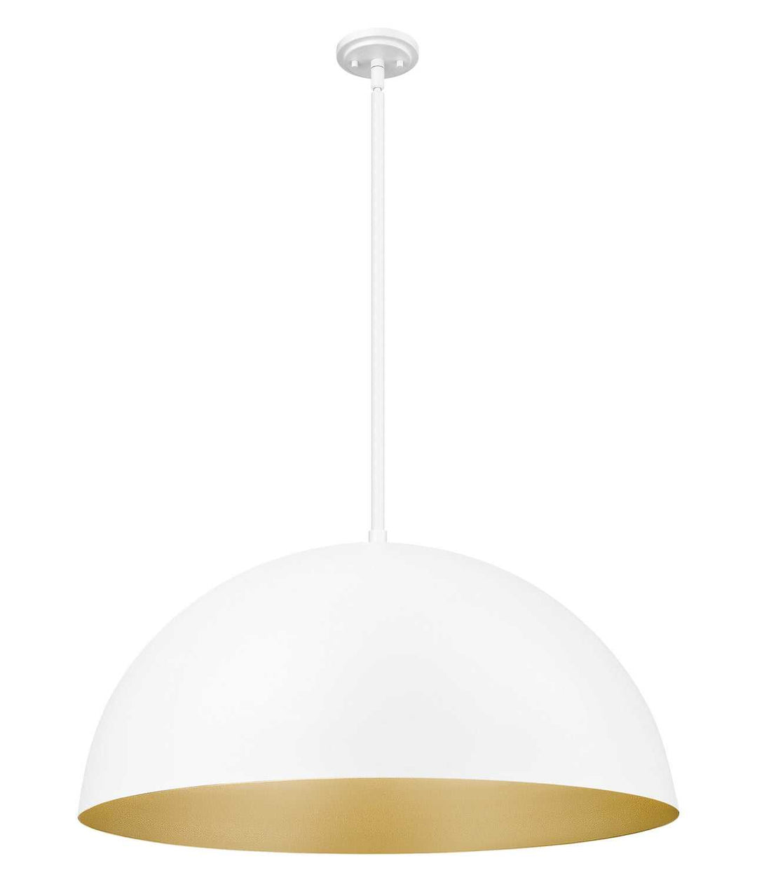 Vega Three Light Pendant in Matte White Z-Lite Canada