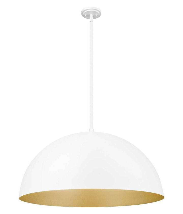 Vega Three Light Pendant in Matte White Z-Lite Canada