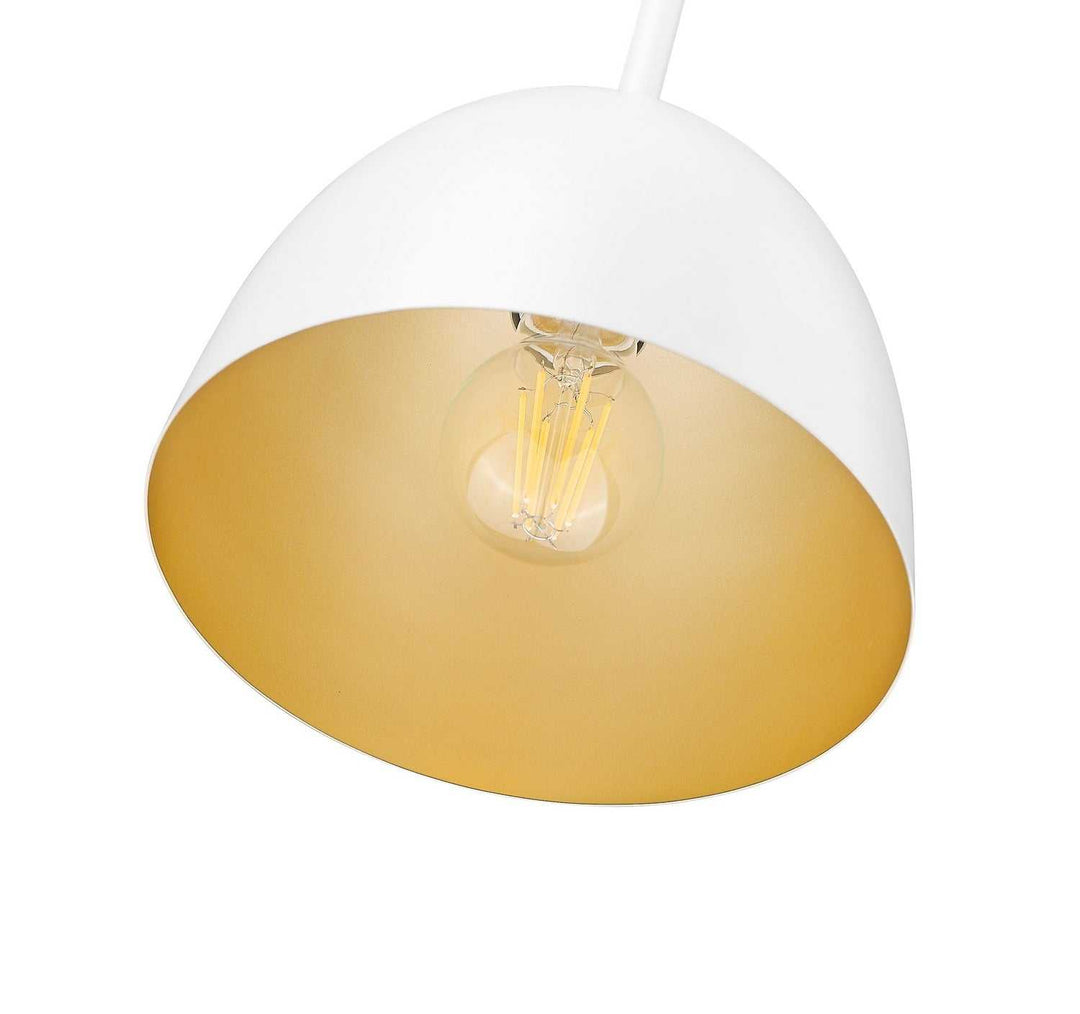 Vega One Light Pendant in Matte White Z-Lite Canada