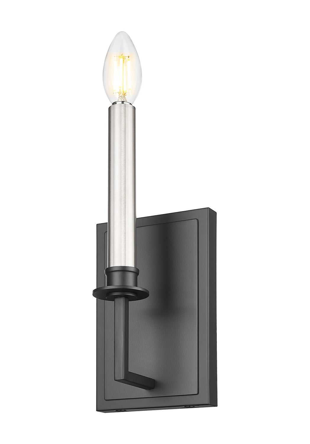 Orson Two Light Wall Sconce in Matte Black Z-Lite Canada