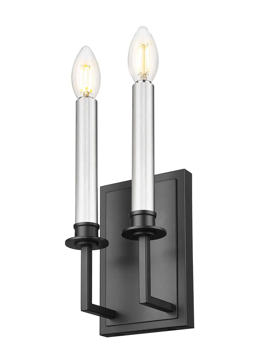 Orson One Light Wall Sconce in Matte Black Z-Lite Canada
