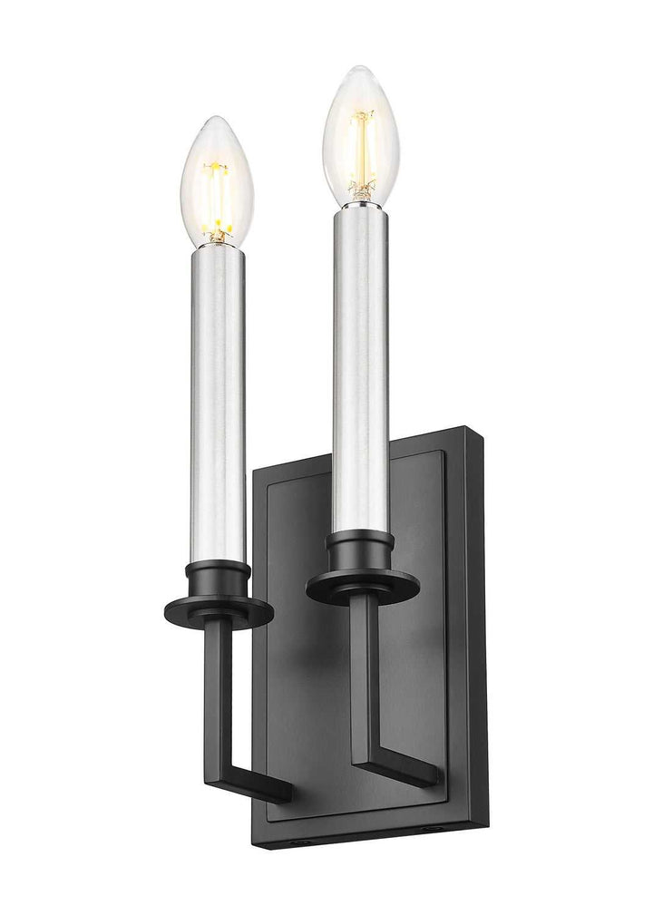 Orson One Light Wall Sconce in Matte Black Z-Lite Canada