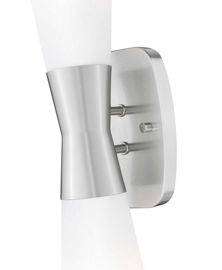 Emrys Two Light Wall Sconce in Brushed Nickel Z-Lite Canada