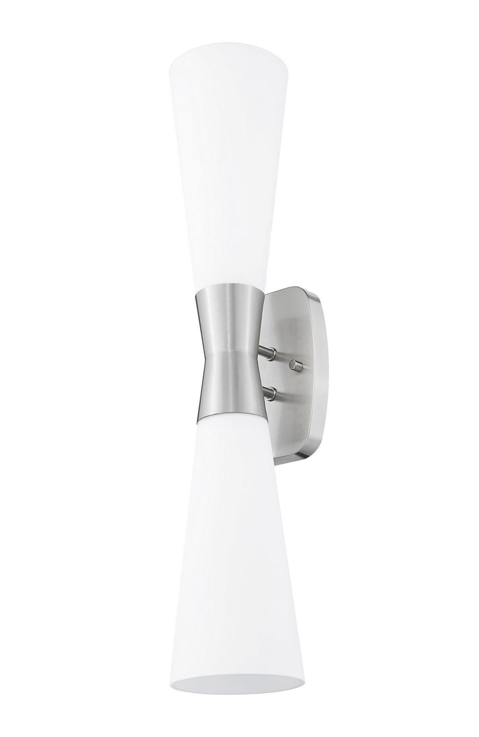 Emrys Two Light Wall Sconce in Brushed Nickel Z-Lite Canada