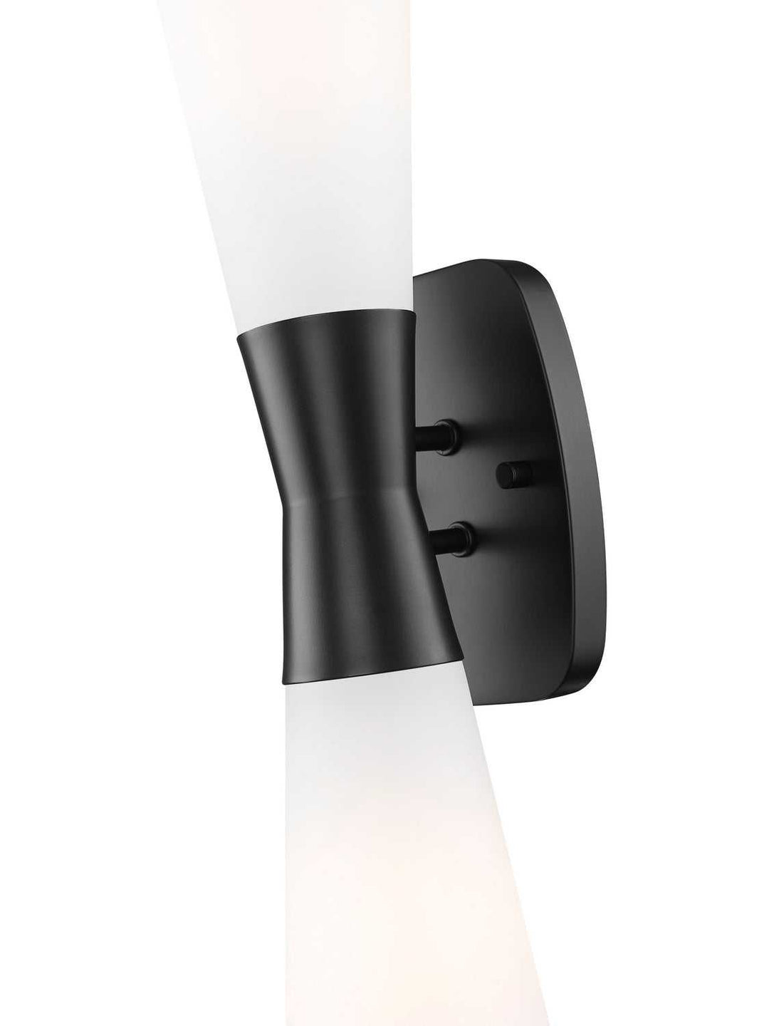 Emrys Two Light Wall Sconce in Matte Black Z-Lite Canada