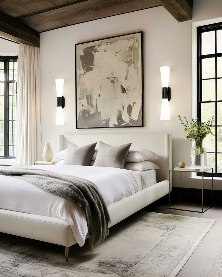 Emrys Two Light Wall Sconce in Matte Black Z-Lite Canada