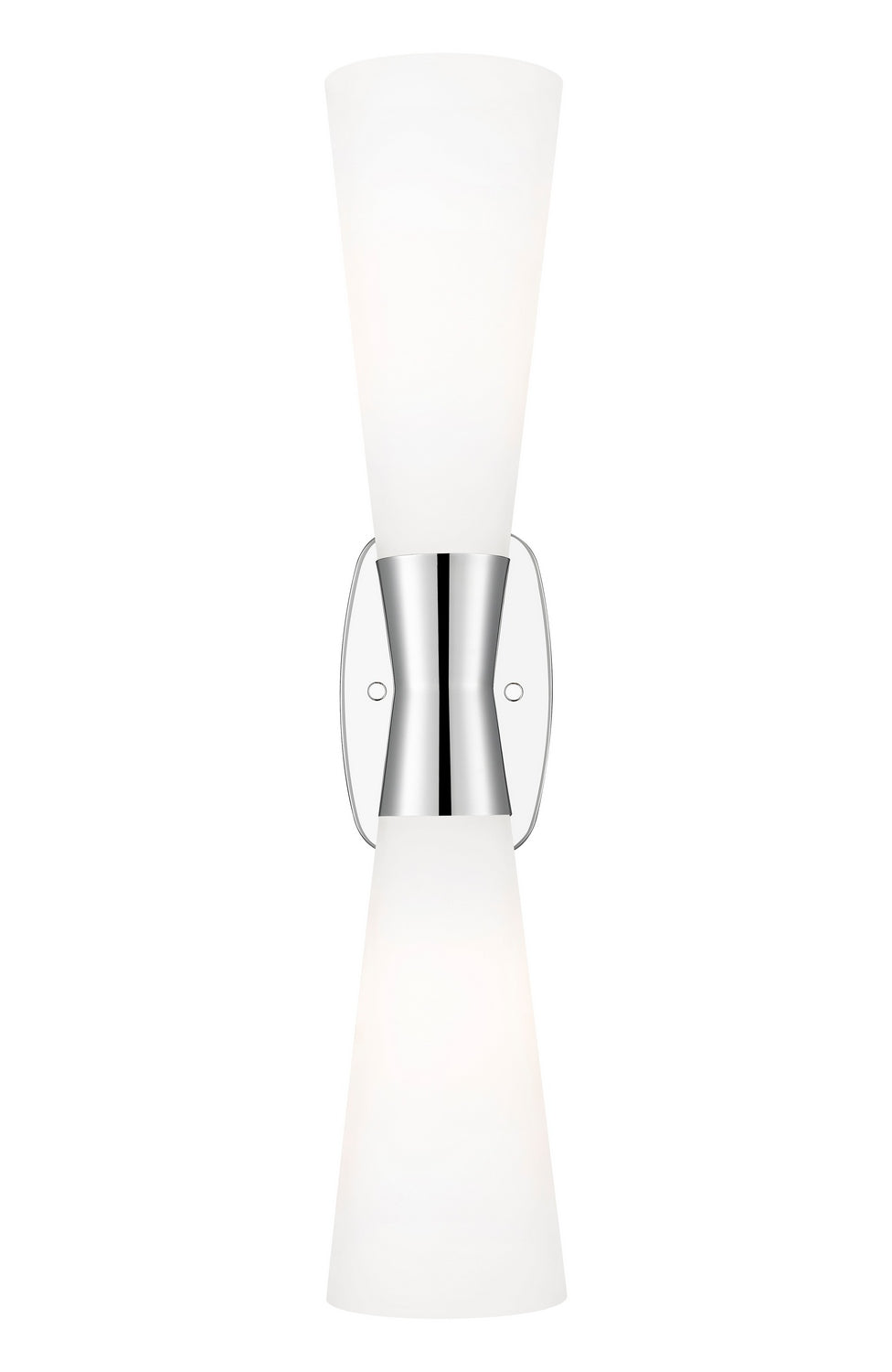 Emrys Two Light Wall Sconce in Polished Nickel Z-Lite Canada