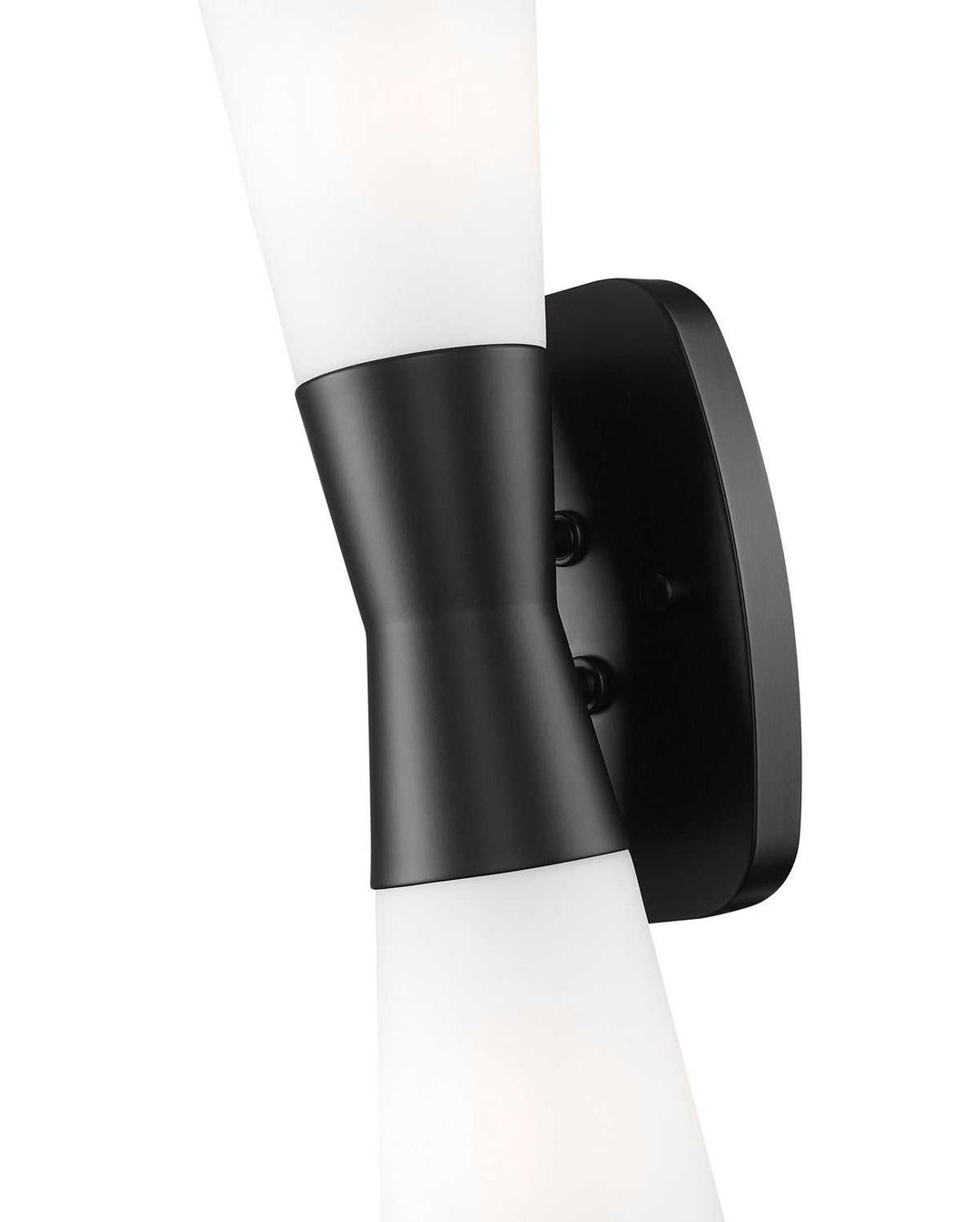Emrys Two Light Wall Sconce in Matte Black Z-Lite Canada
