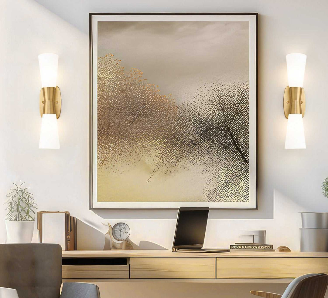 Emrys Two Light Wall Sconce in Modern Gold Z-Lite Canada