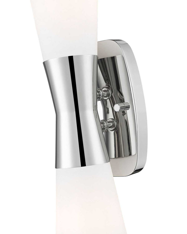 Emrys Two Light Wall Sconce in Polished Nickel Z-Lite Canada