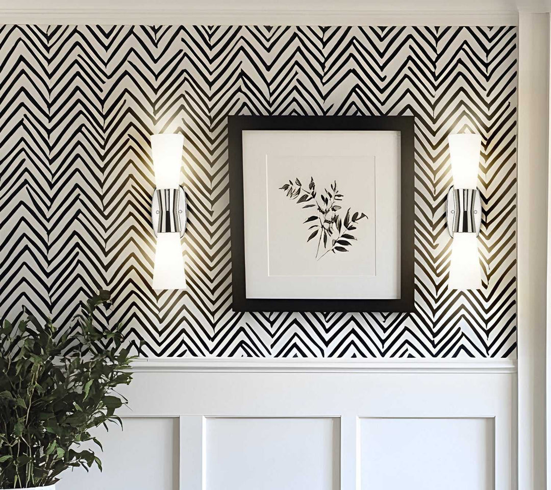 Emrys Two Light Wall Sconce in Polished Nickel Z-Lite Canada