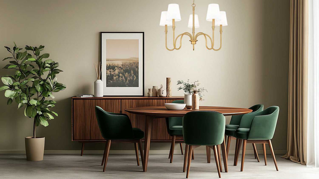 Jisele Five Light Chandelier in Rubbed Brass Z-Lite Canada