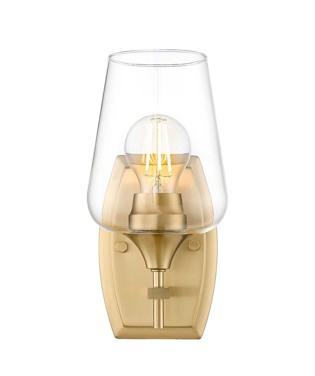 Joliet One Light Wall Sconce in Burnished Brass Z-Lite Canada