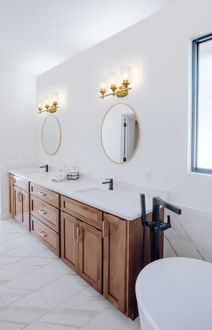 Joliet Three Light Vanity in Burnished Brass Z-Lite Canada