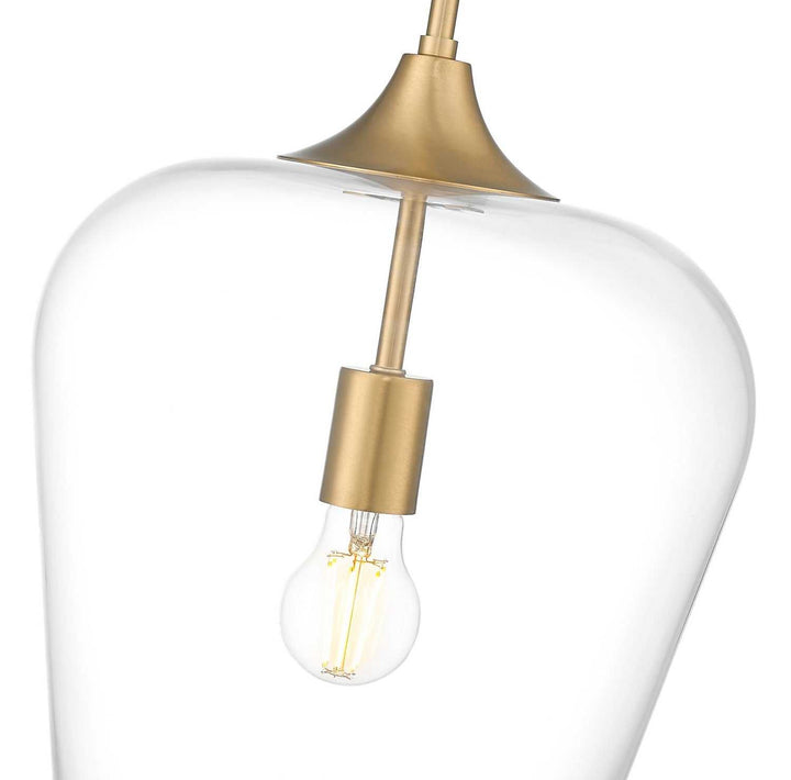 Joliet One Light Pendant in Burnished Brass Z-Lite Canada