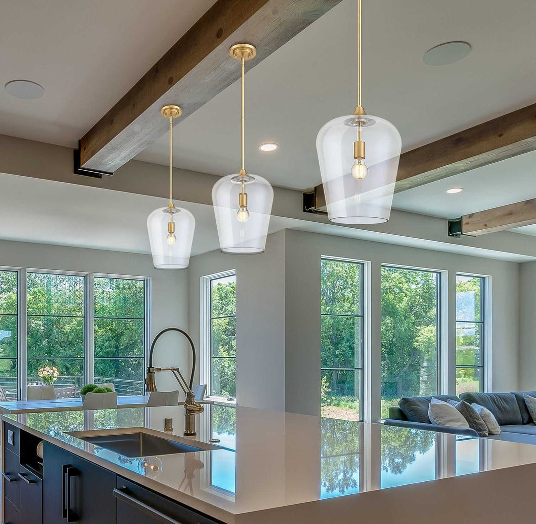 Joliet One Light Pendant in Burnished Brass Z-Lite Canada