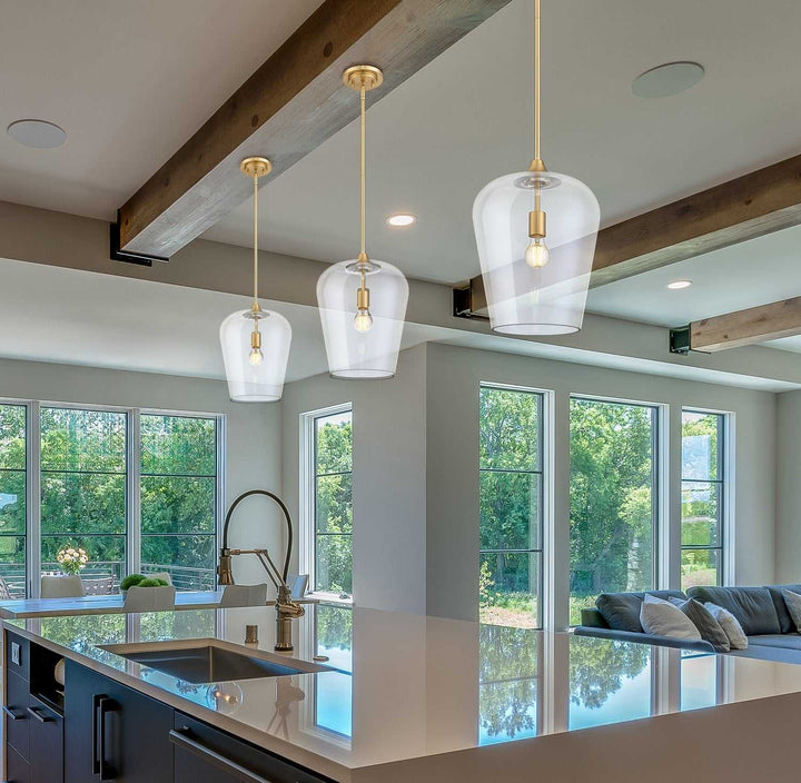 Joliet One Light Pendant in Burnished Brass Z-Lite Canada