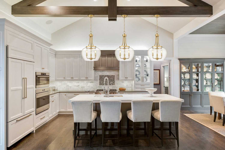 Joliet Three Light Pendant in Burnished Brass Z-Lite Canada