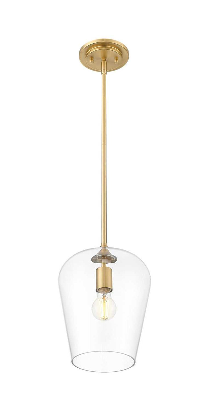 Joliet One Light Pendant in Burnished Brass Z-Lite Canada