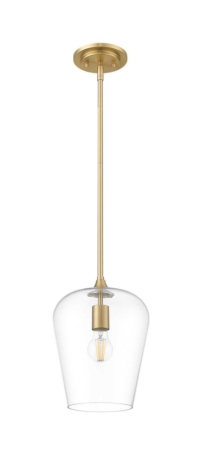 Joliet One Light Pendant in Burnished Brass Z-Lite Canada