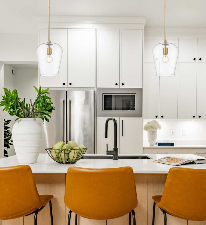 Joliet One Light Pendant in Burnished Brass Z-Lite Canada