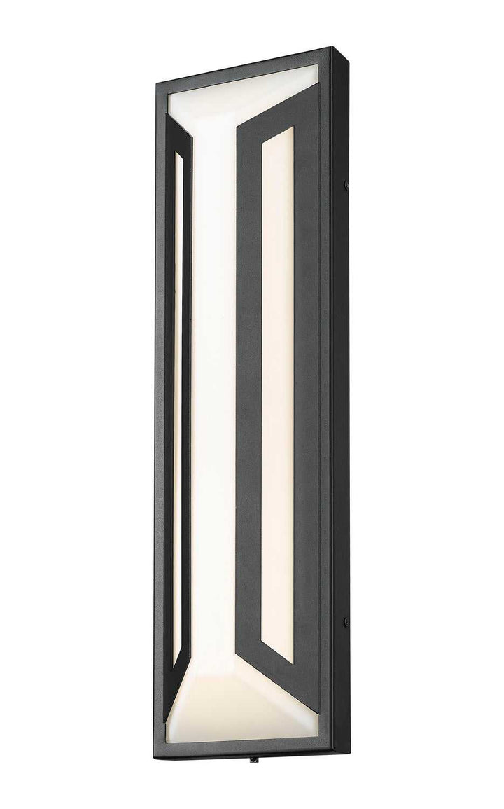 Banff LED Outdoor Wall Mount in Sand Black Z-Lite Canada
