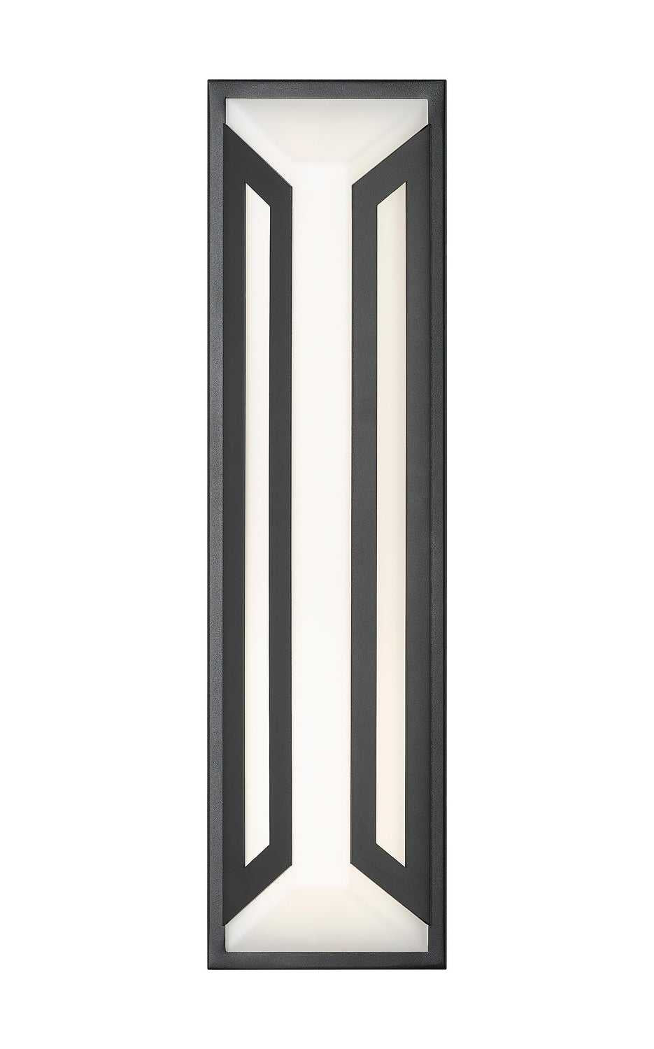 Banff LED Outdoor Wall Mount in Sand Black Z-Lite Canada