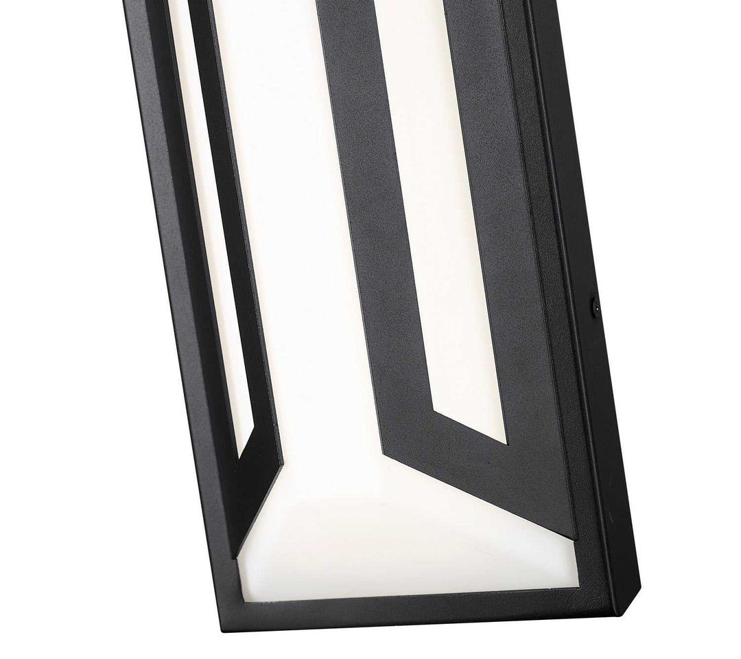 Banff LED Outdoor Wall Mount in Sand Black Z-Lite Canada