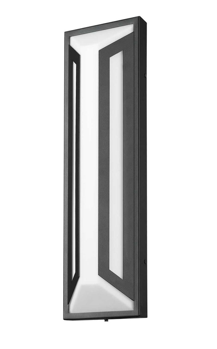 Banff LED Outdoor Wall Mount in Sand Black Z-Lite Canada