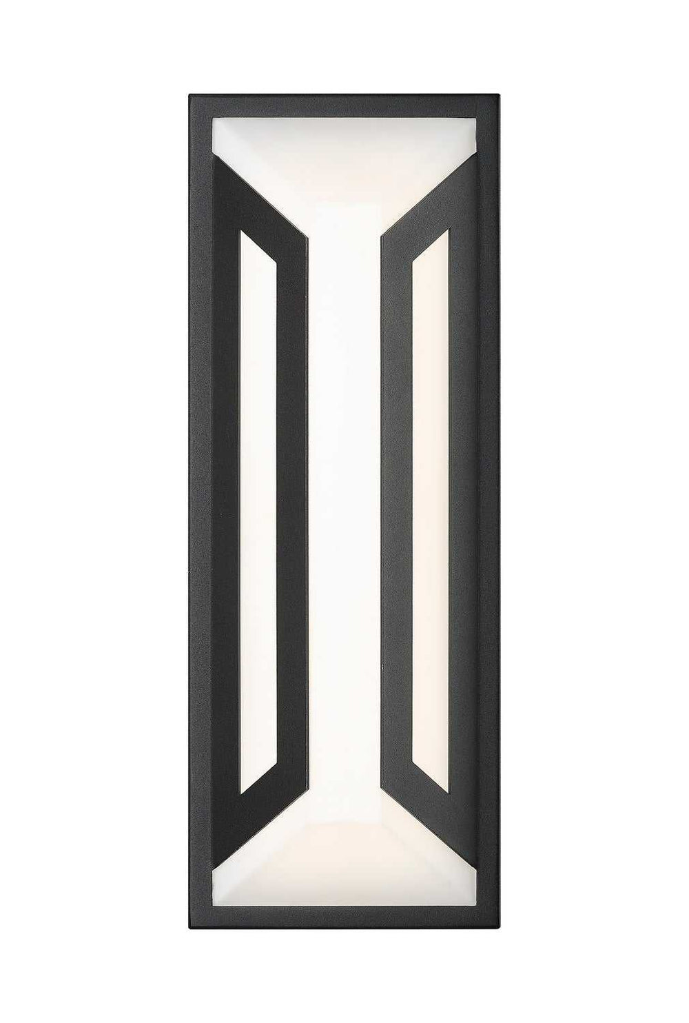 Banff LED Outdoor Wall Mount in Sand Black Z-Lite Canada