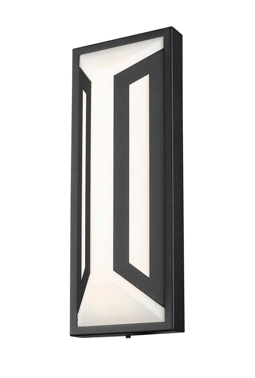 Banff LED Outdoor Wall Mount in Sand Black Z-Lite Canada
