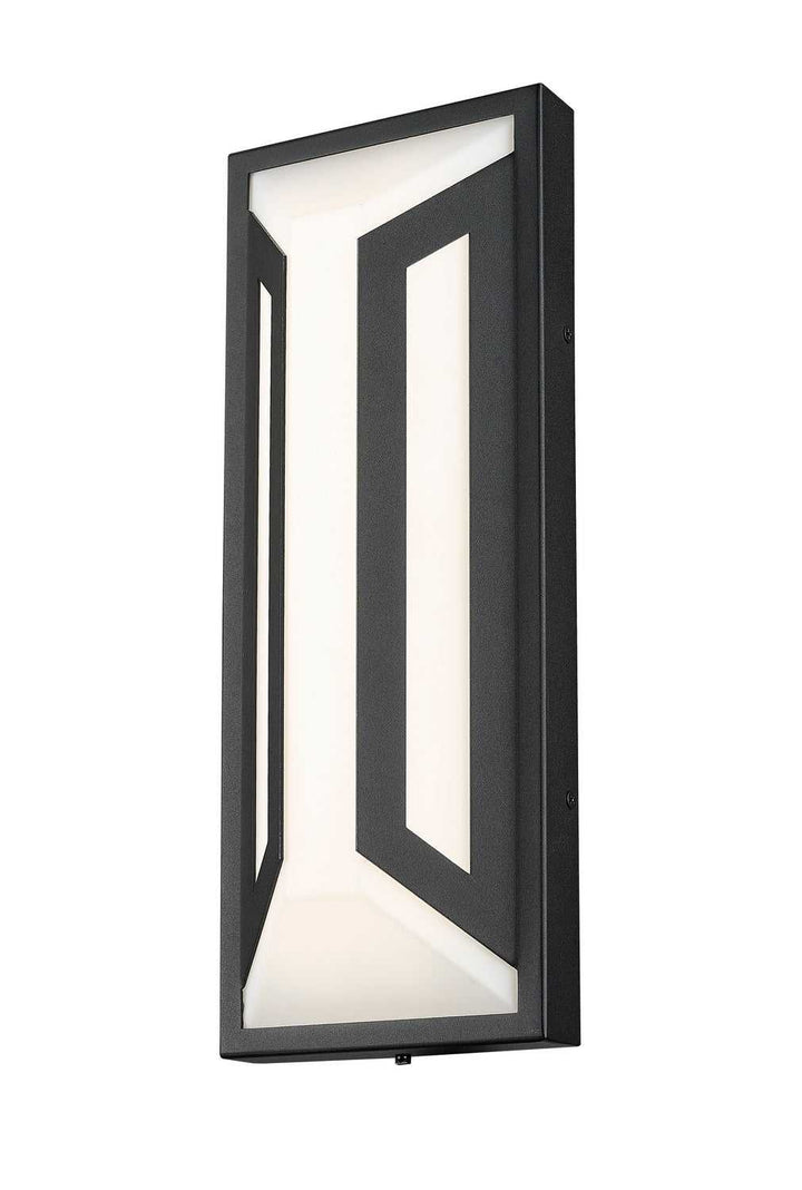 Banff LED Outdoor Wall Mount in Sand Black Z-Lite Canada