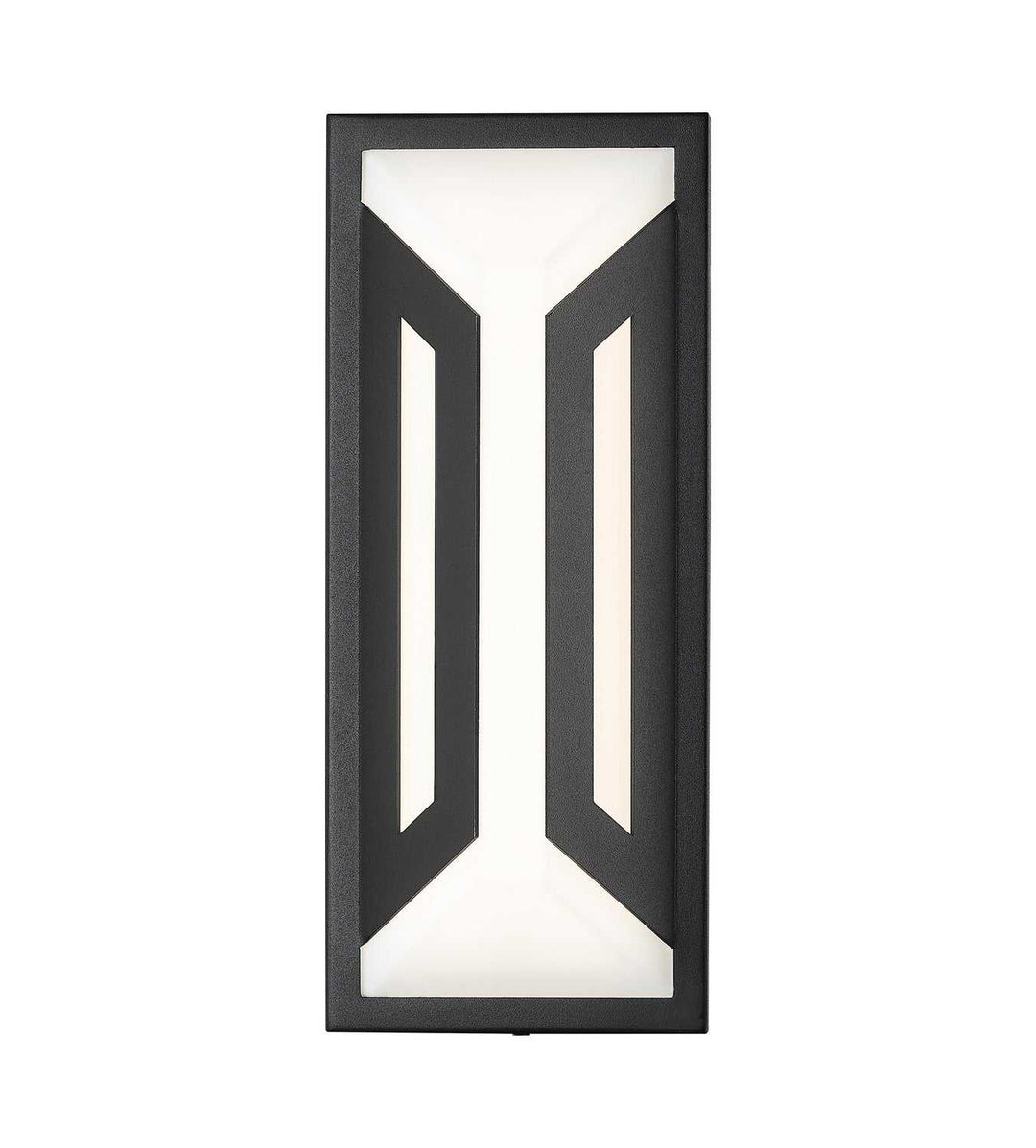 Banff LED Outdoor Wall Mount in Sand Black Z-Lite Canada