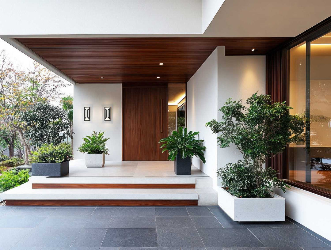 Banff LED Outdoor Wall Mount in Sand Black Z-Lite Canada